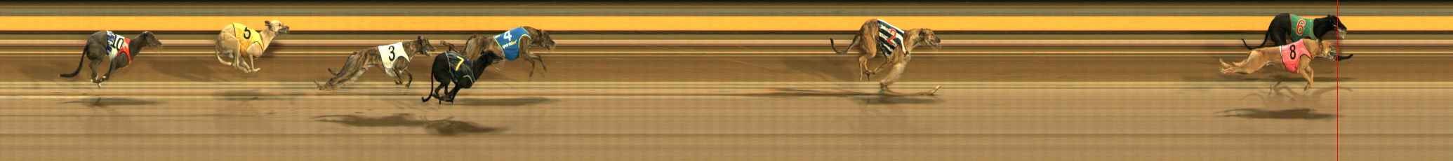 Race result finish photo